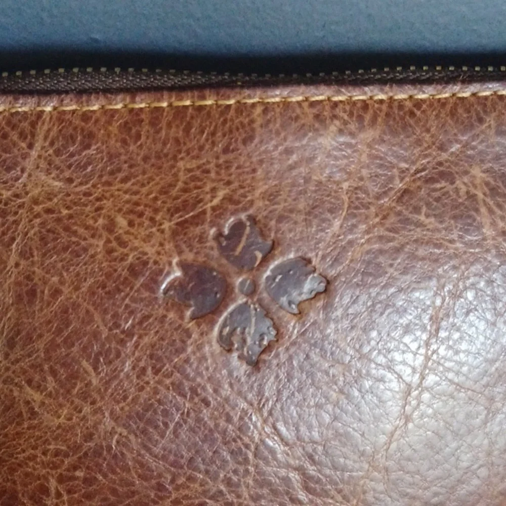 Patricia Nash Leather Wristlet